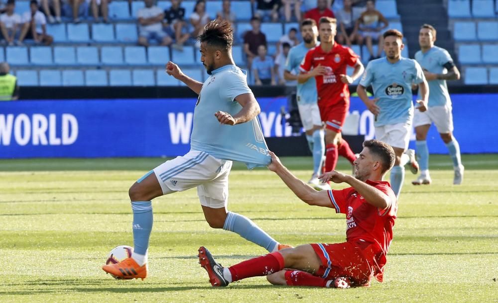 Las mejores fotografías del primer partido de Liga que midió a celestes y a pericos en Balaídos.