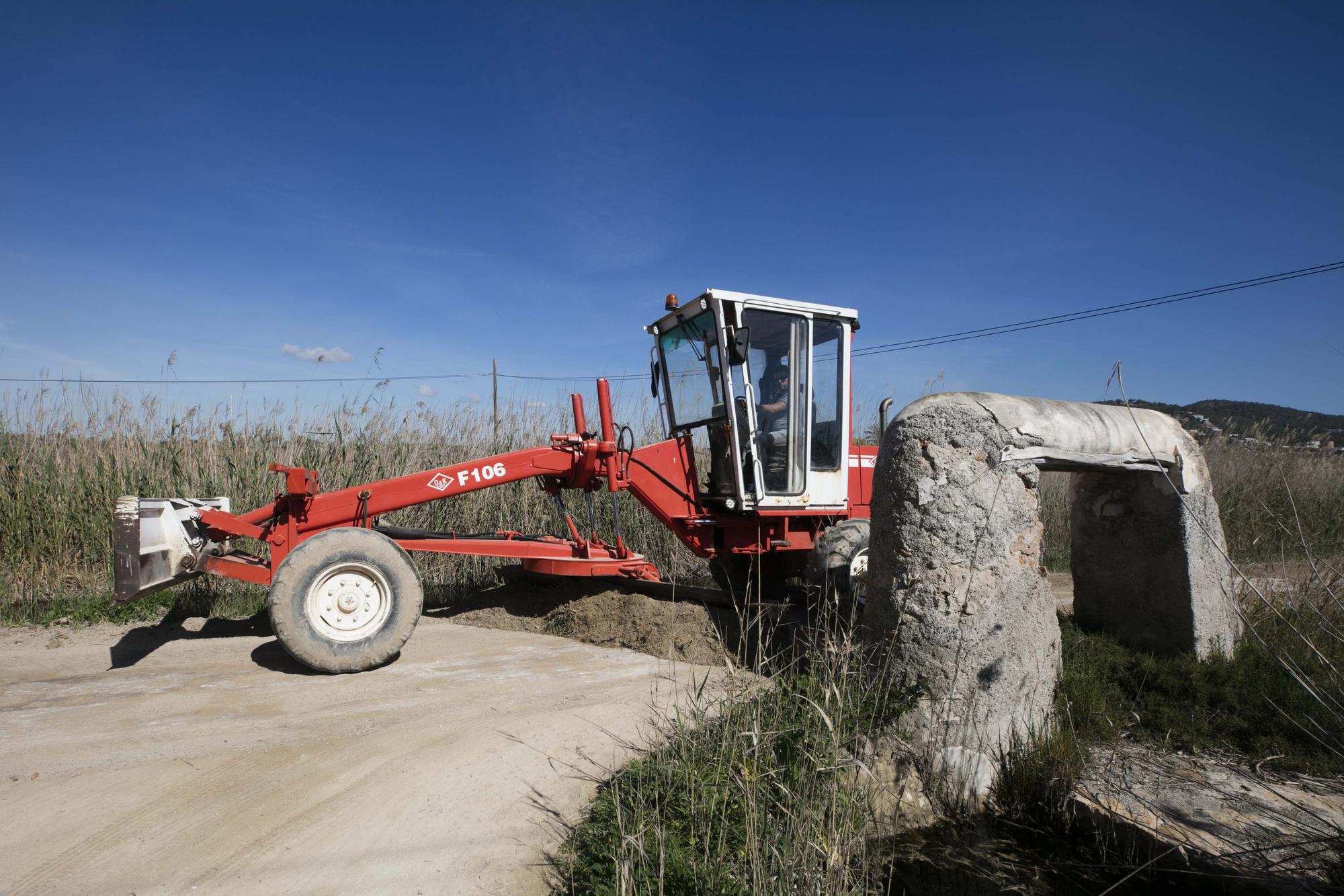 Galería de imágenes de las obras de ses Feixes