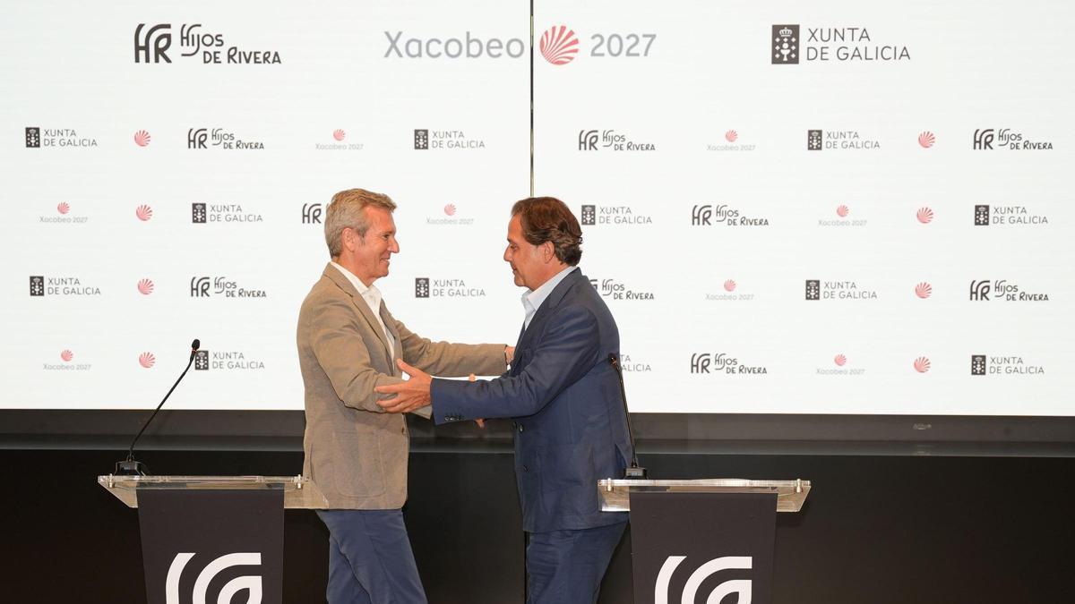 Hijos de Rivera inaugura el patrocinio del Xacobeo 2027 con 12 millones