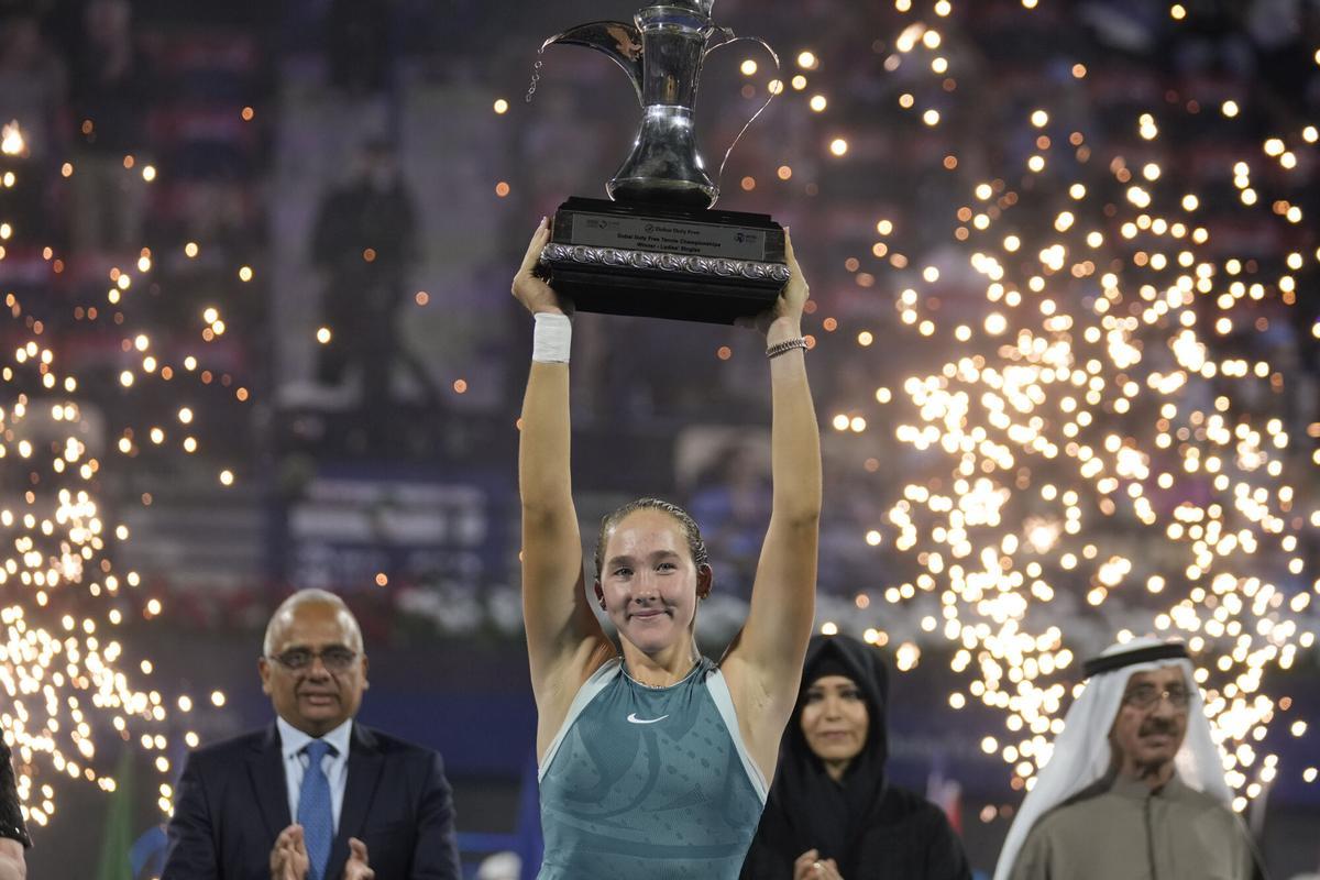 Mirra Andreeva ganadora en Doha