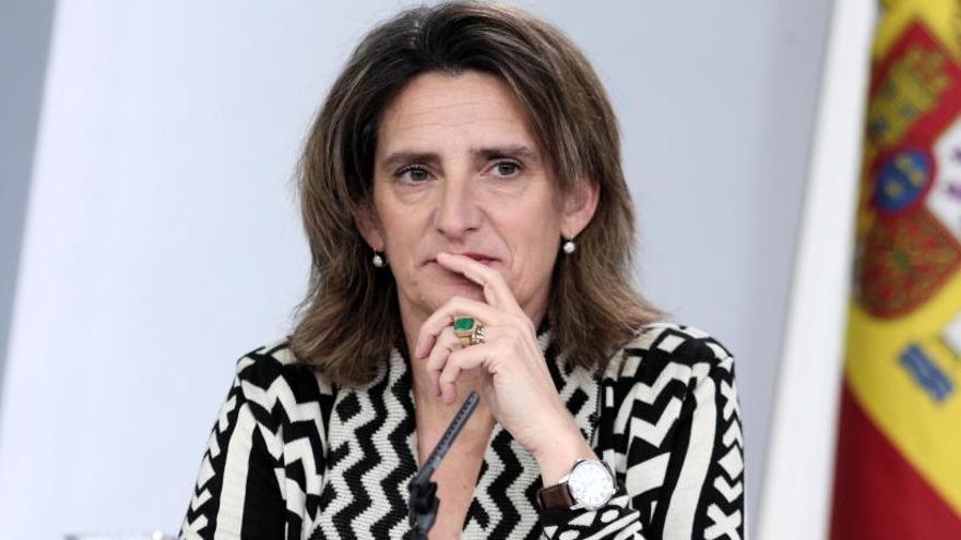 La ministra Teresa Ribera.
