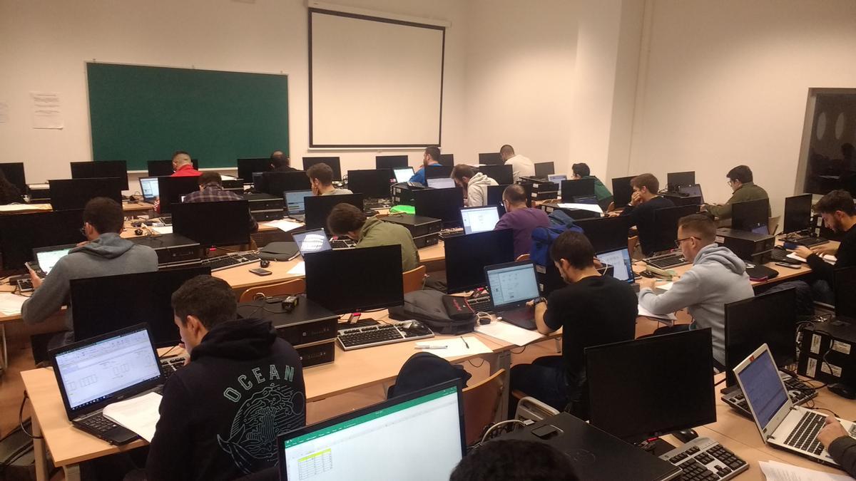 Alumnos de un máster de la UCO, en una edición correspondiente a un curso pasado.