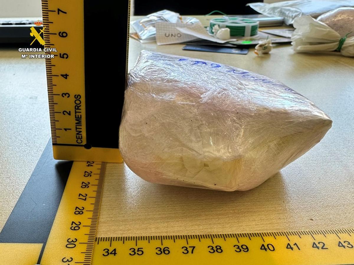 Cocaína intervenida en la operación.