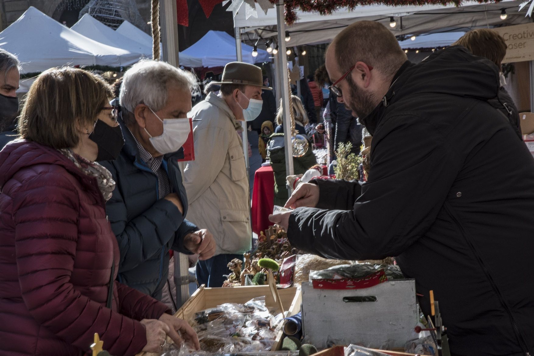 La Fira de Santa Llúcia i el Tió de Manresa del 2021