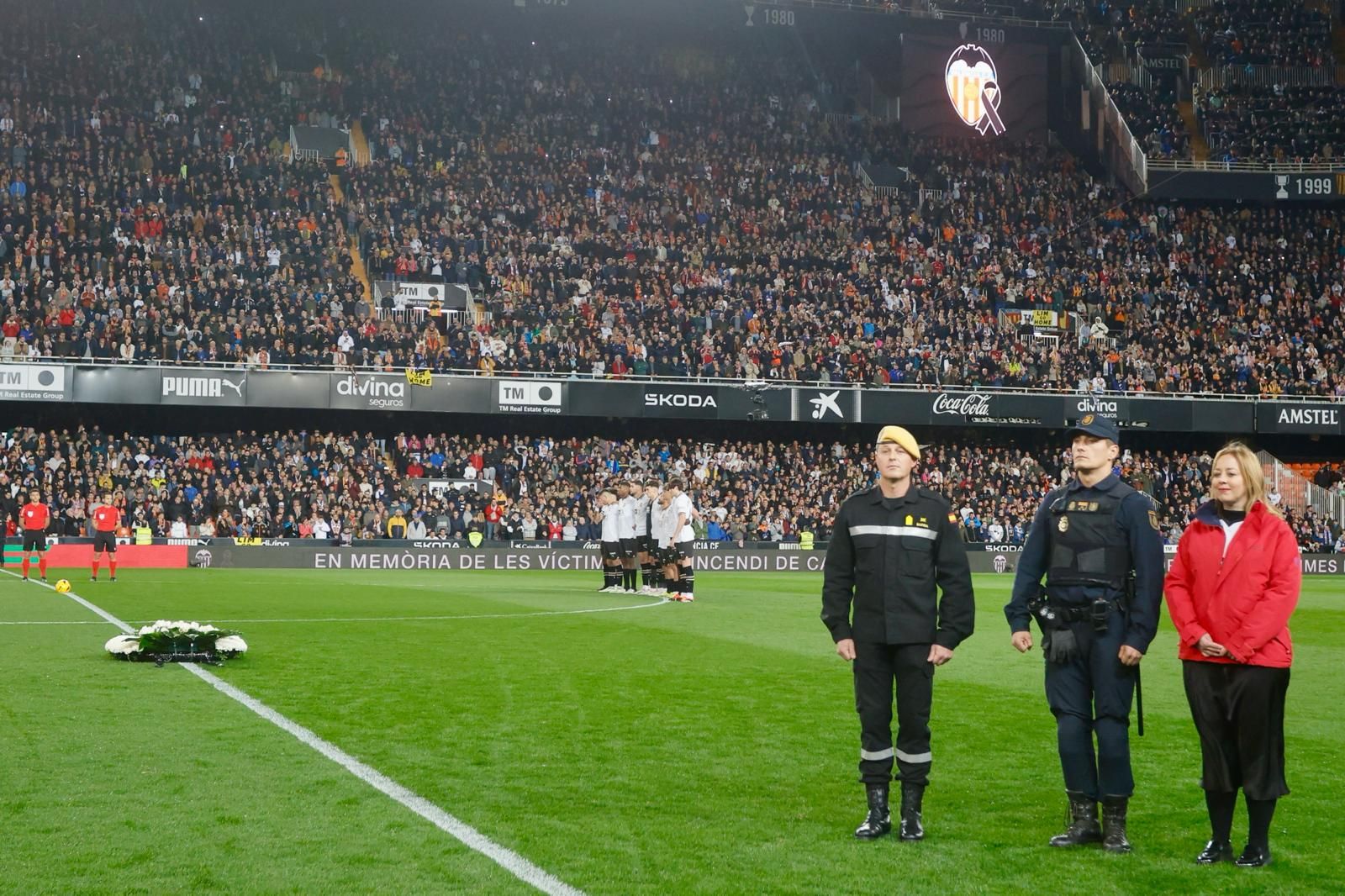 El Valencia CF - Real Madrid, en imágenes