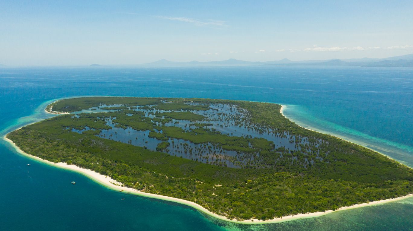 Gran Isla Santa Cruz, en Zamboanga, Filipinas.