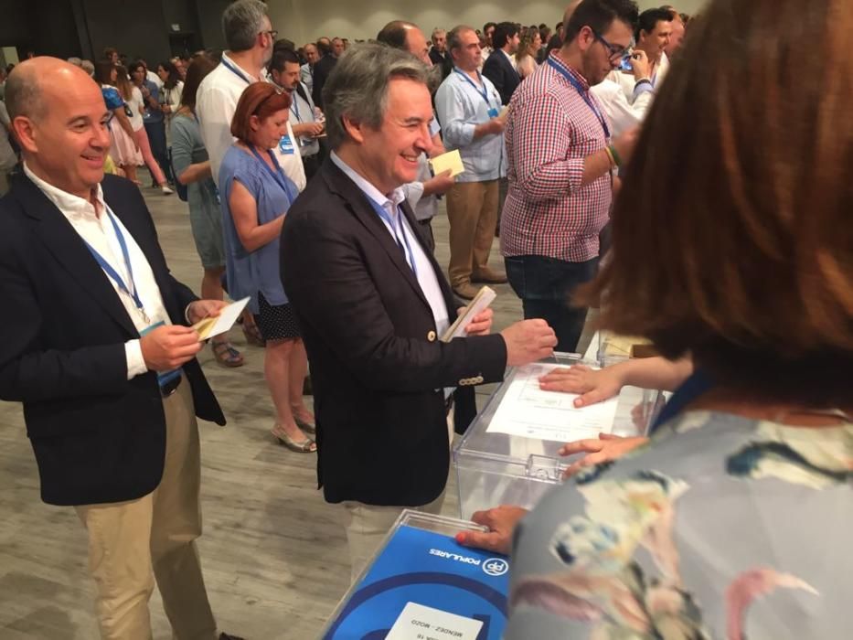 Votaciones para elegir al futuro líder del PP