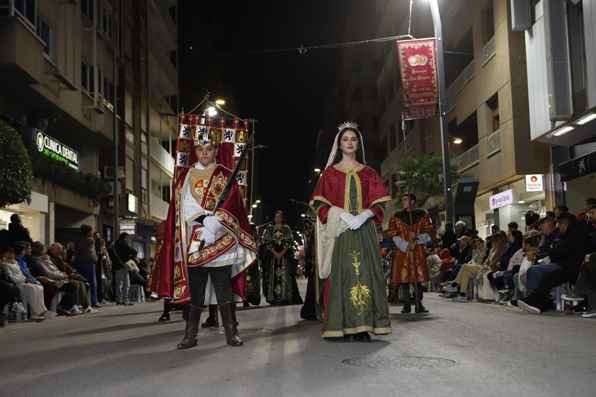 El Infante Alfonso a su paso por Juan Carlos I.