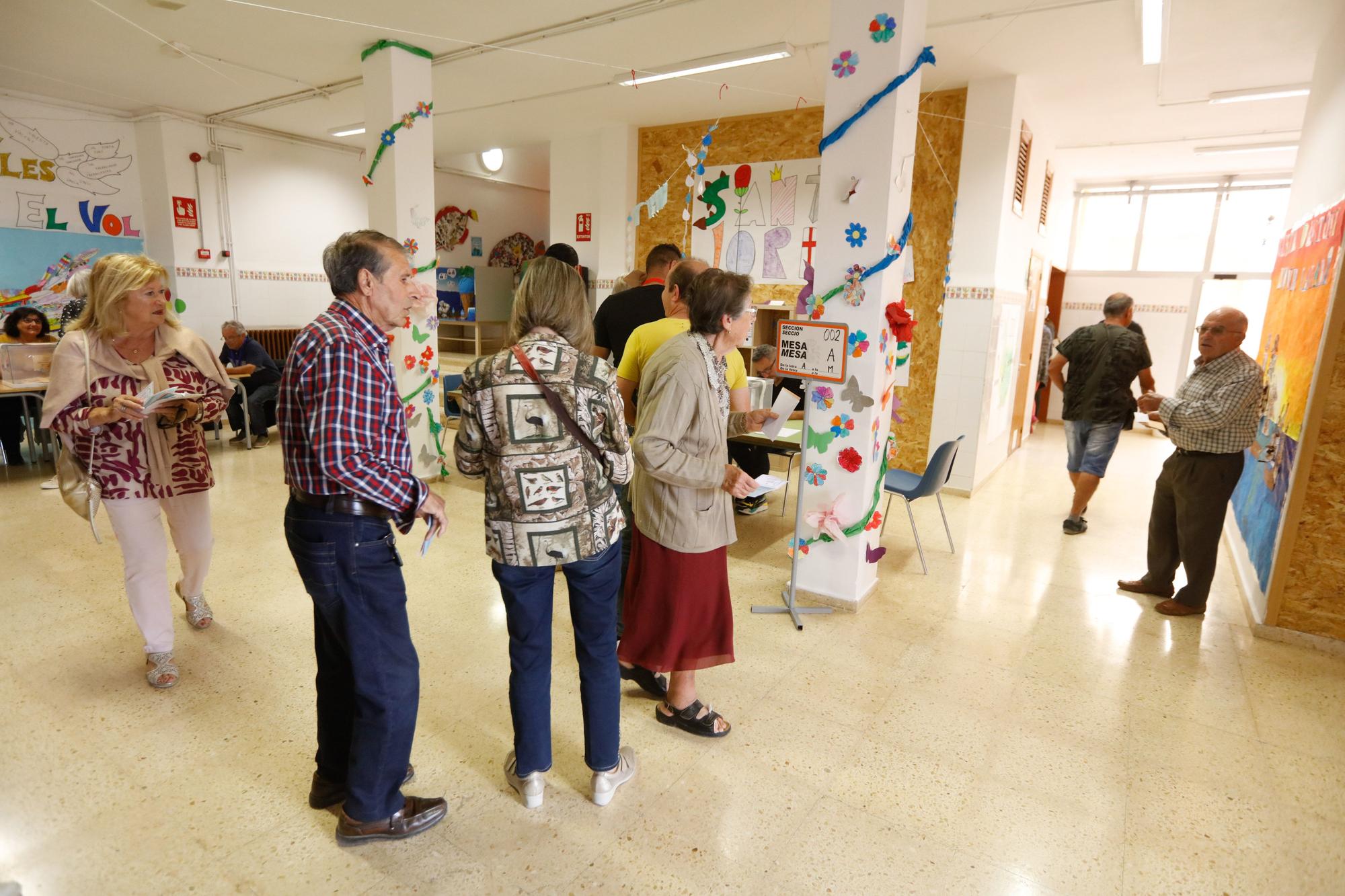 Todas las imágenes de la jornada de elecciones en Ibiza y Formentera