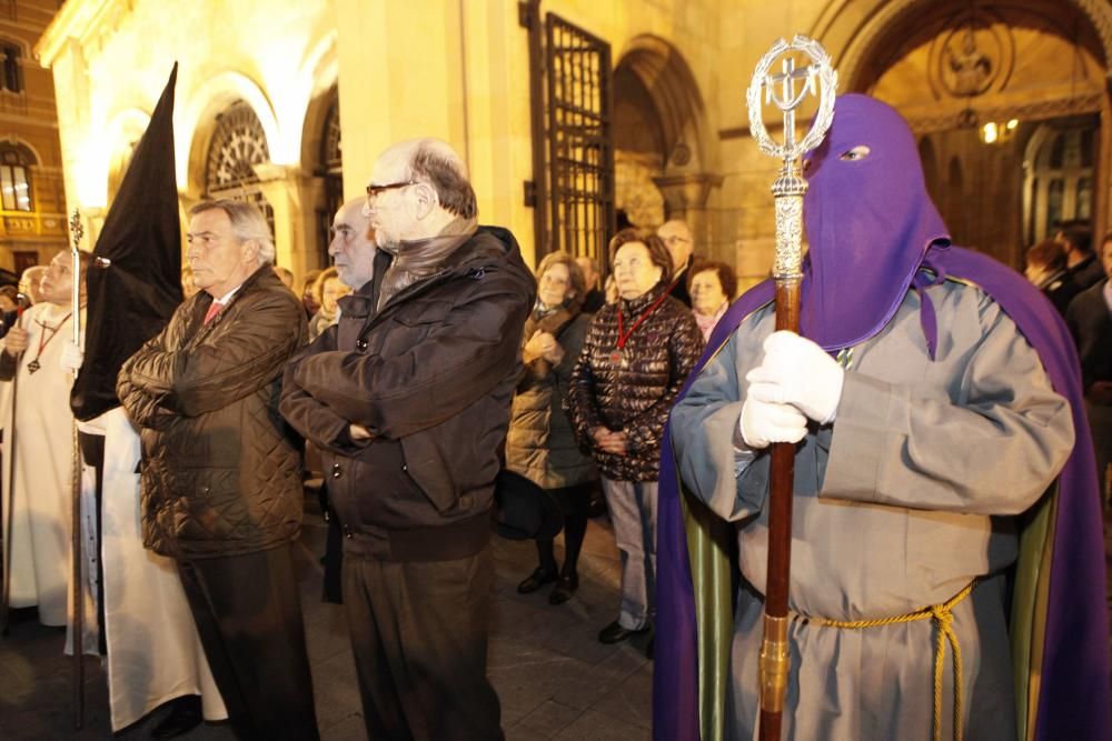 Procesión de Jueves Santo en Gijón