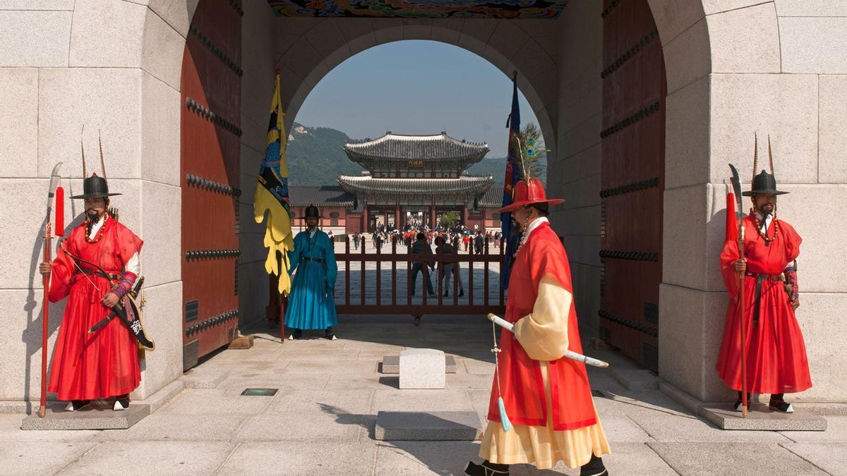 El palacio Gyeongbokgung