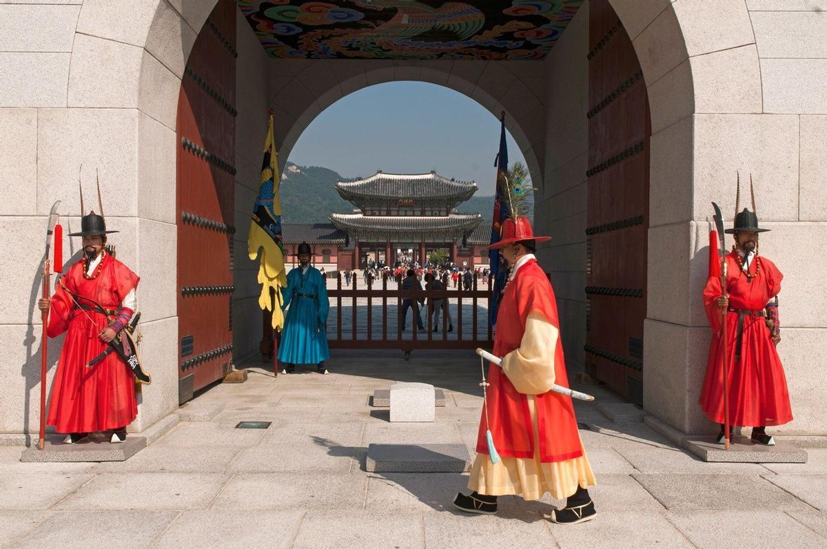 El palacio Gyeongbokgung