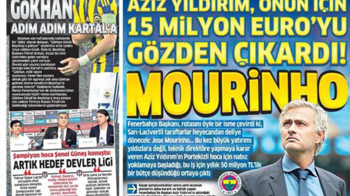 Mourinho interesa al Fenerbahçe