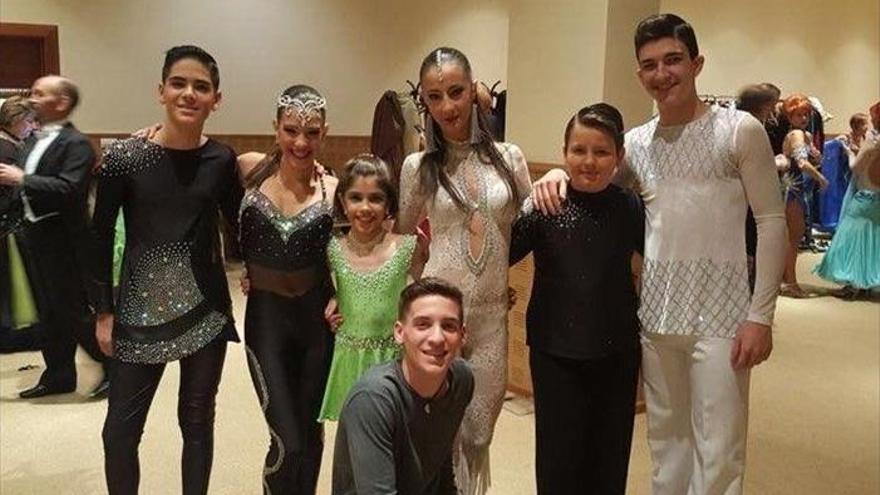 La escuela de baile Abasal consigue cinco premios en el campeonato de España