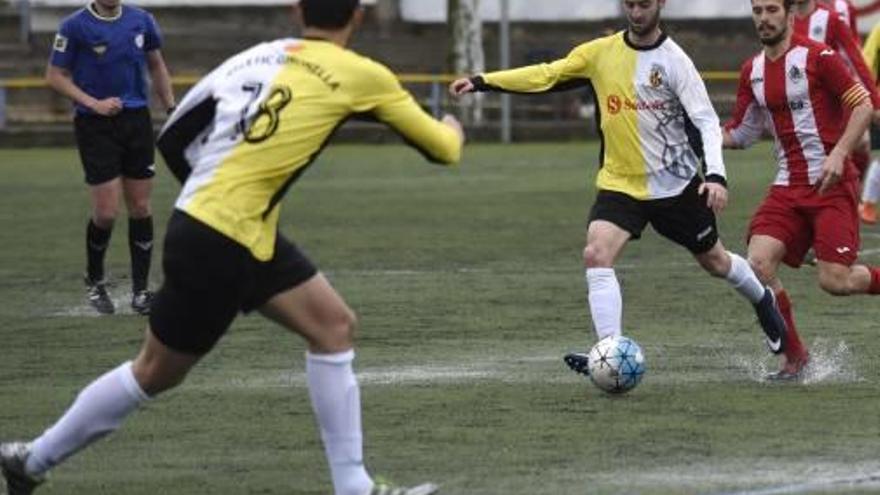 Els jugadors berguedans van plantar cara al Tona, segon classificat