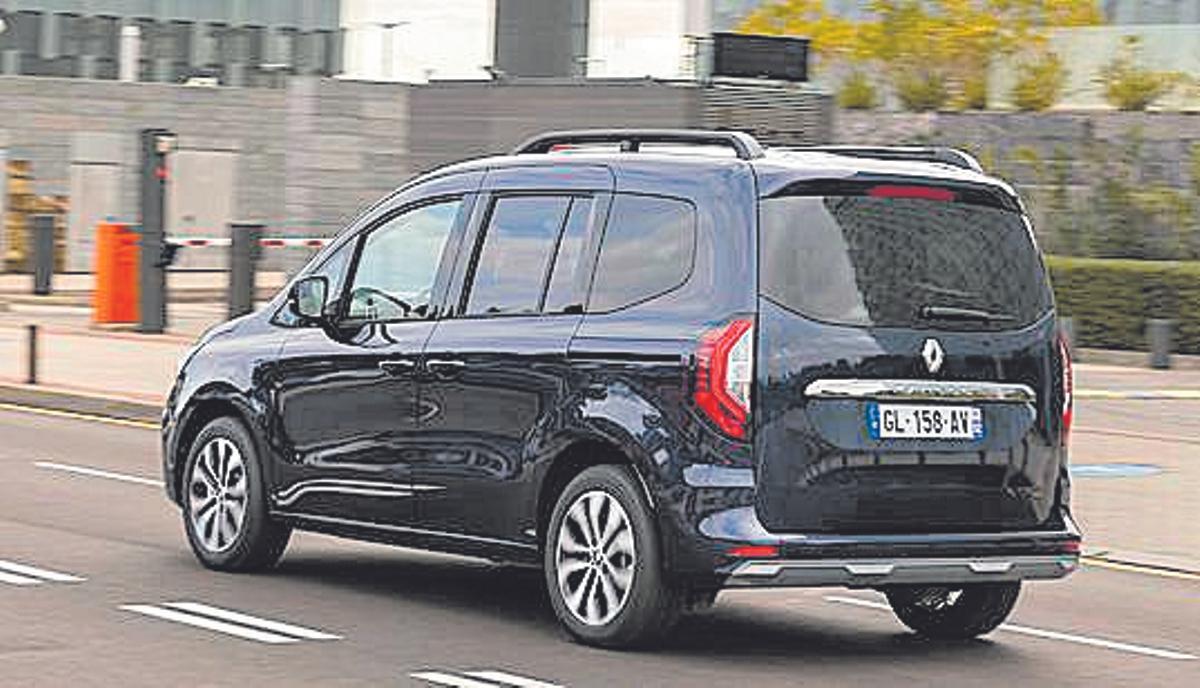 Renault Kangoo, vista trasera