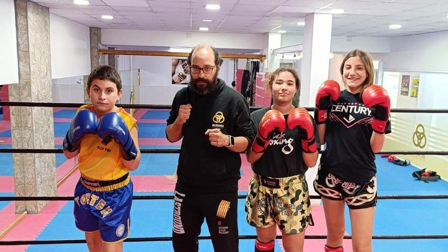 El kickboxing de Ibiza salta a la escena nacional en Santander