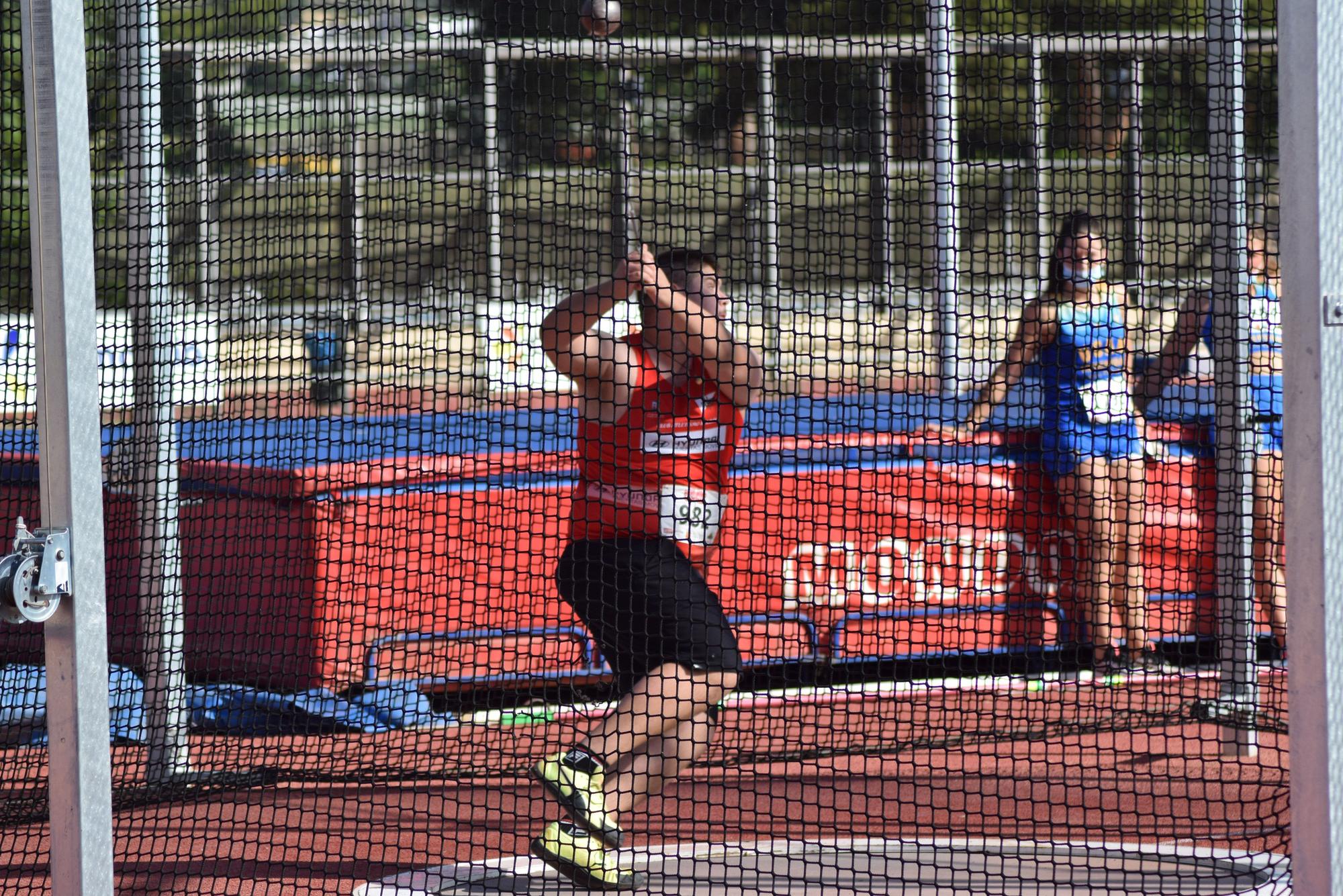 Control de atletismo en Alhama