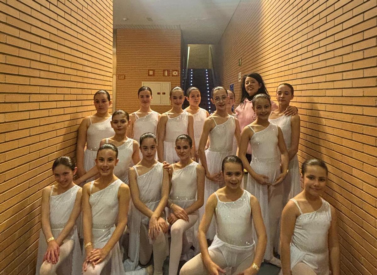 Grupo "Viriatas" de danza clásica.