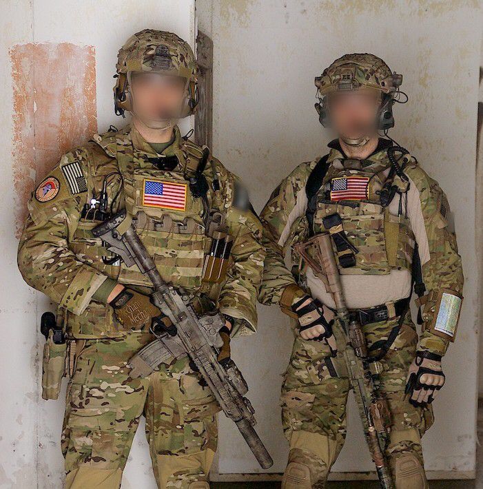 Soldados de la Delta Force de los Estados Unidos