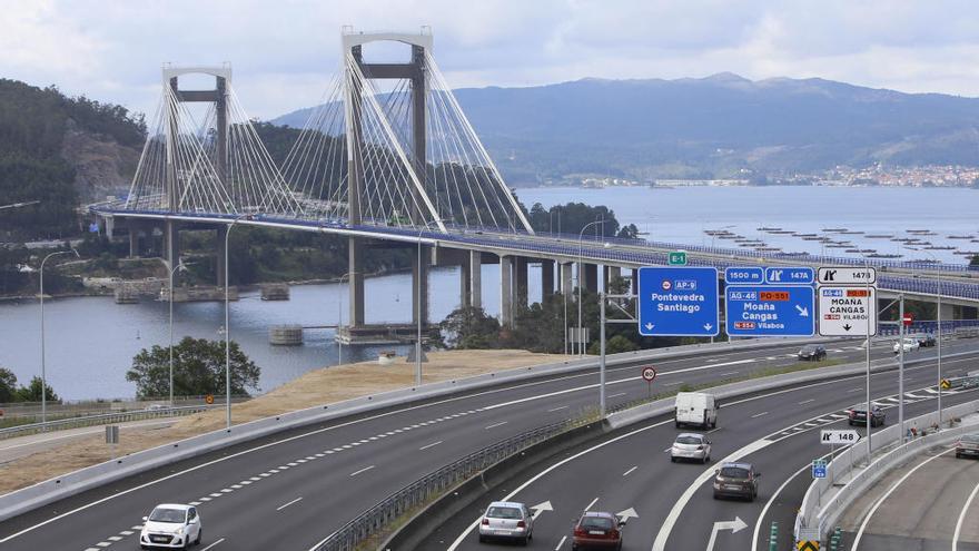 El accidente ocurrió antes del puente de Rande (archivo) // Alba Villar