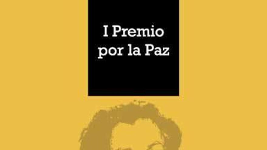 Cartel del I Premio por la Paz.