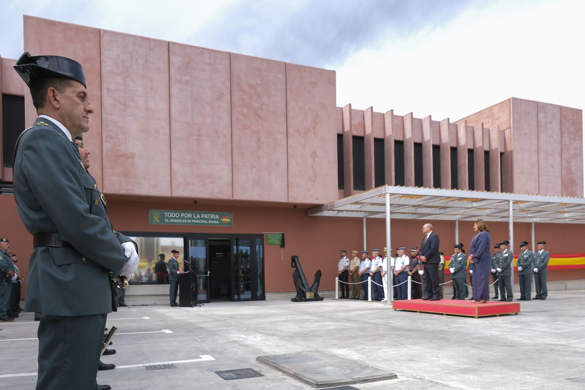 Inauguración de la Comisaría de la Guardia Civil en el Puerto de Las Palmas