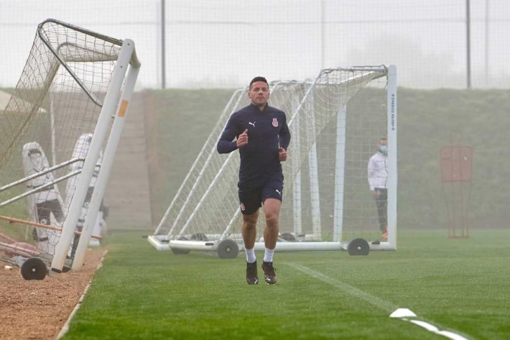 El Girona s''entrena a La Vinya