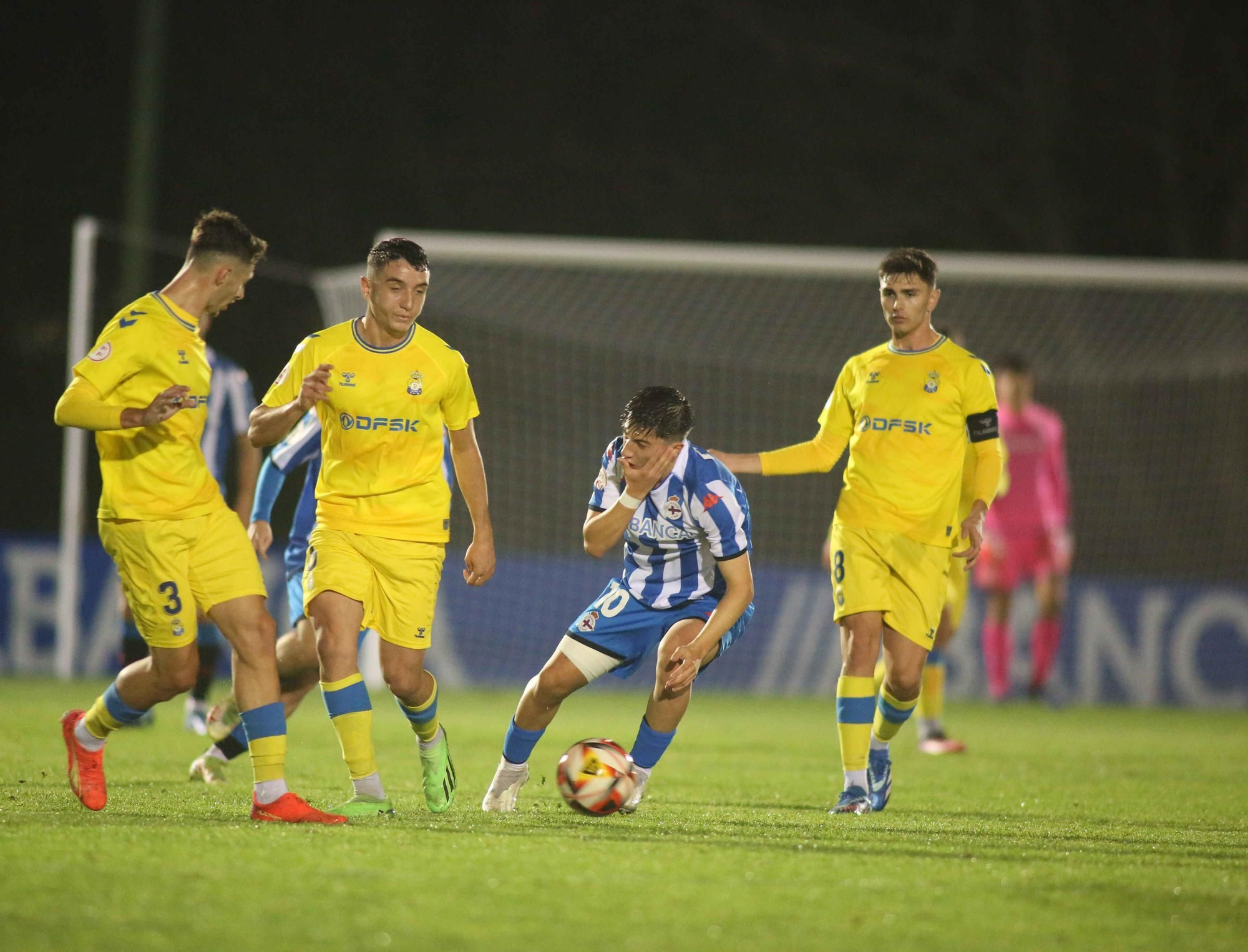 El Dépor Juvenil vence a Las Palmas y sueña con la Copa