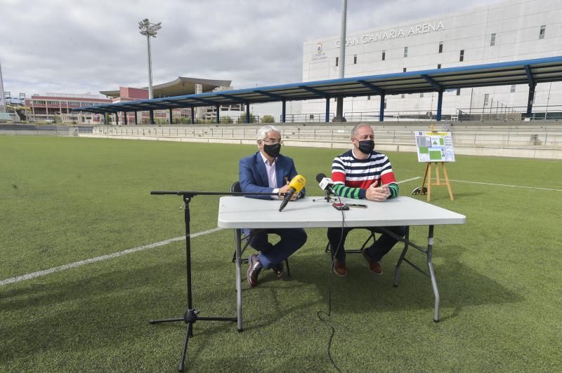 Presentación de la renovación del Anexo del Estadio de Gran Canaria