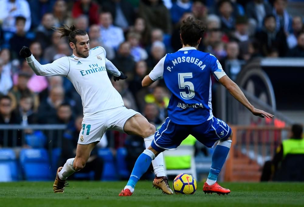 El Dépor sale goleado del Bernabéu