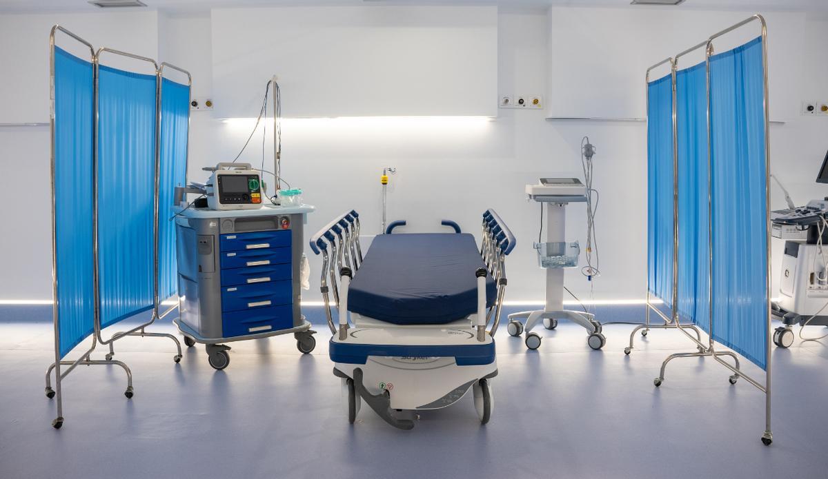 Los boxes de Urgencias en HSJ garantizan la calidad de la atención y la seguridad del paciente.