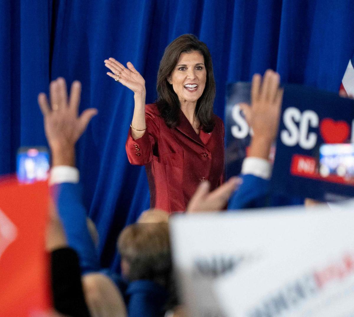 Trump bat Haley al seu feu de Carolina del Sud i enfila la nominació