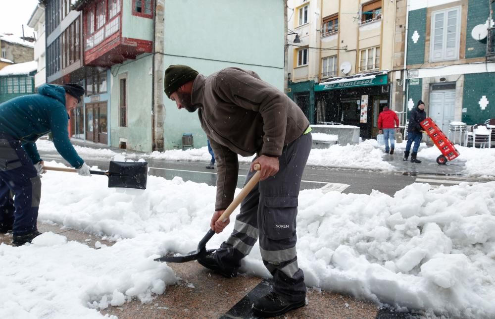 Temporal en La Espina y Tineo