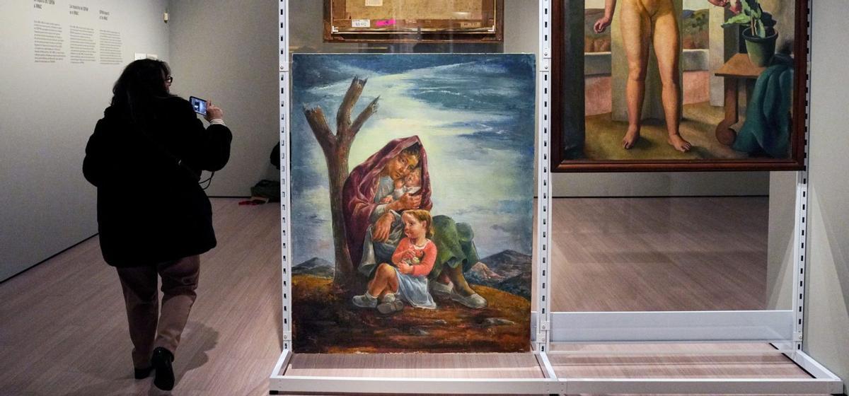 Una exposició explica el MNAC a través dels seus dipòsits franquistes