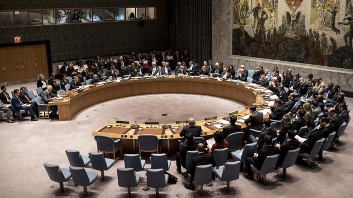 Reunión del Consejo de Seguridad.