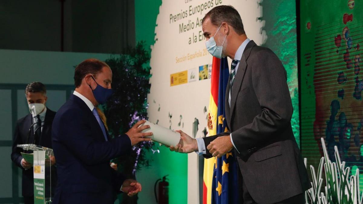 Felipe VI entrega a Cantueso Natural Seeds un Premio Europeo de Medio Ambiente