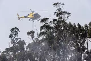 Los recursos paralizan la contratación de seis helicópteros y brigadas contra los incendios