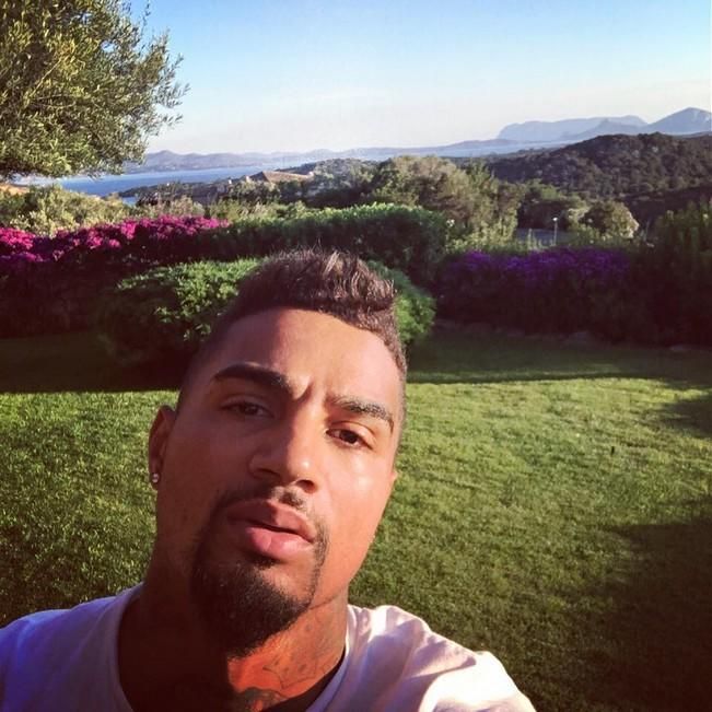 La vida de Kevin Prince Boateng en las redes sociales