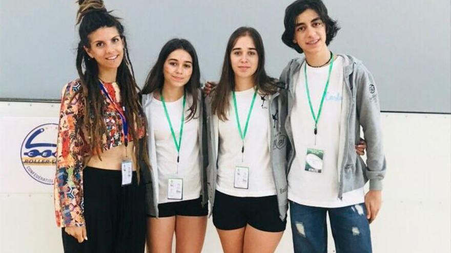 El Club de patinaje Elche finaliza su gran temporada en el Mundial de Irlanda