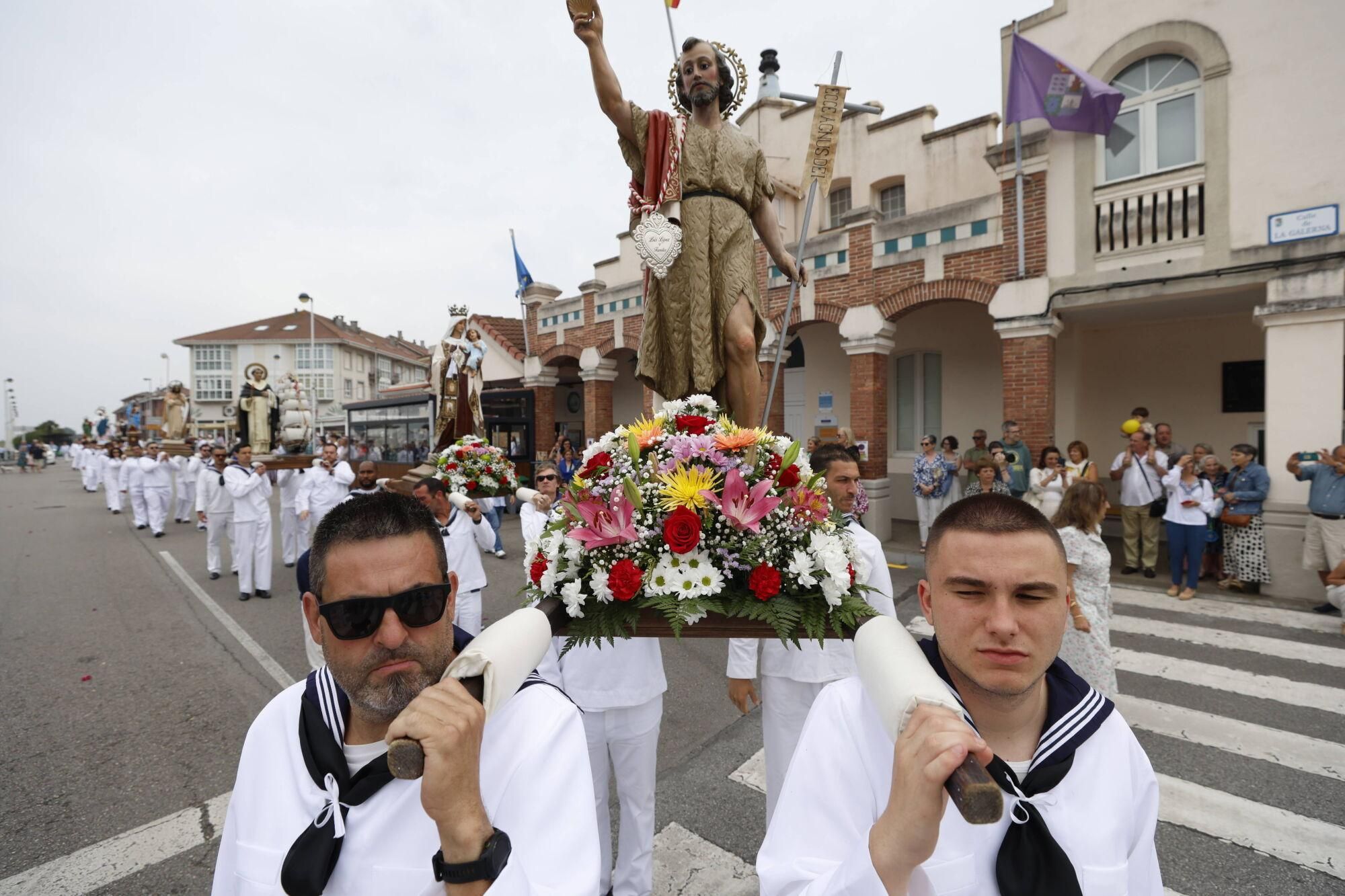 Así fue la procesión marinera de San Juan de la Arena
