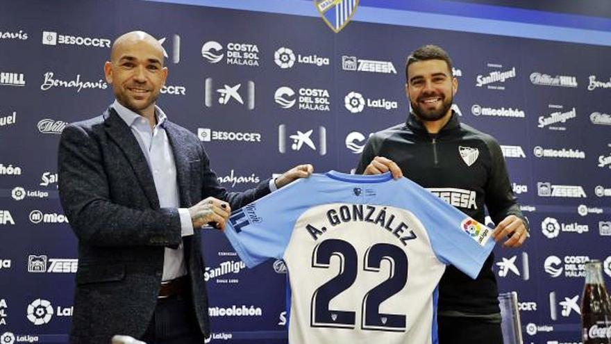 Alexander González, única incorporación blanquiazul tras la lesión de Calero.