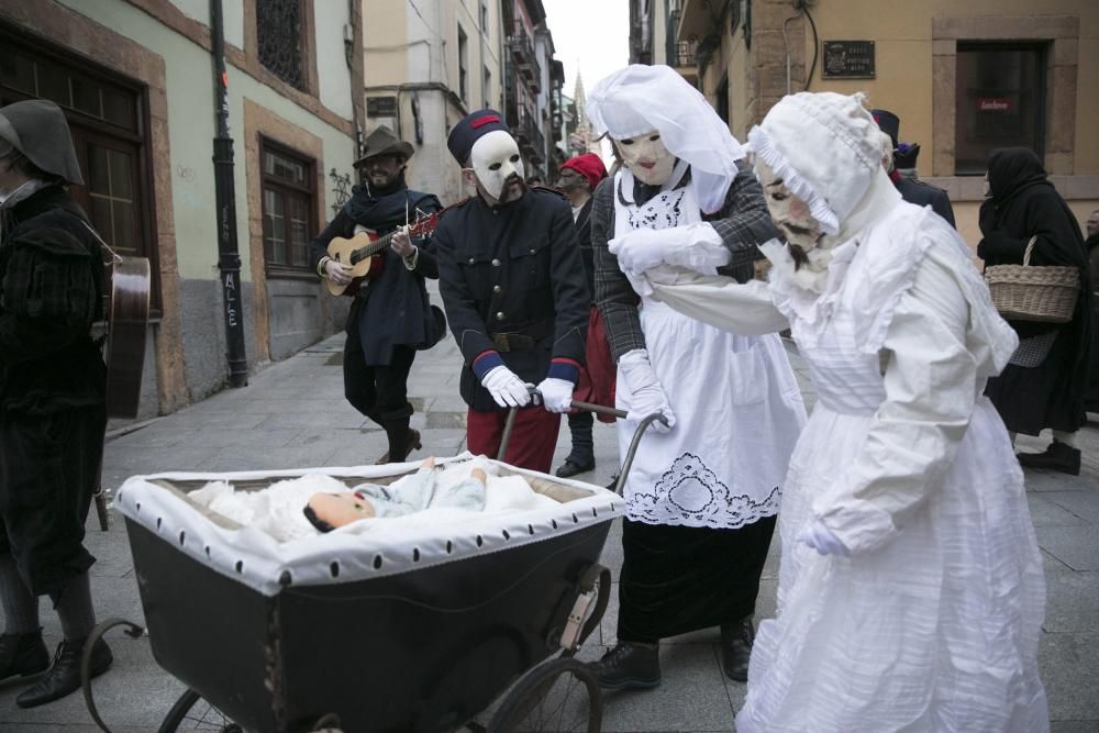 Carnaval 2018 por las calles del Oviedo antiguo