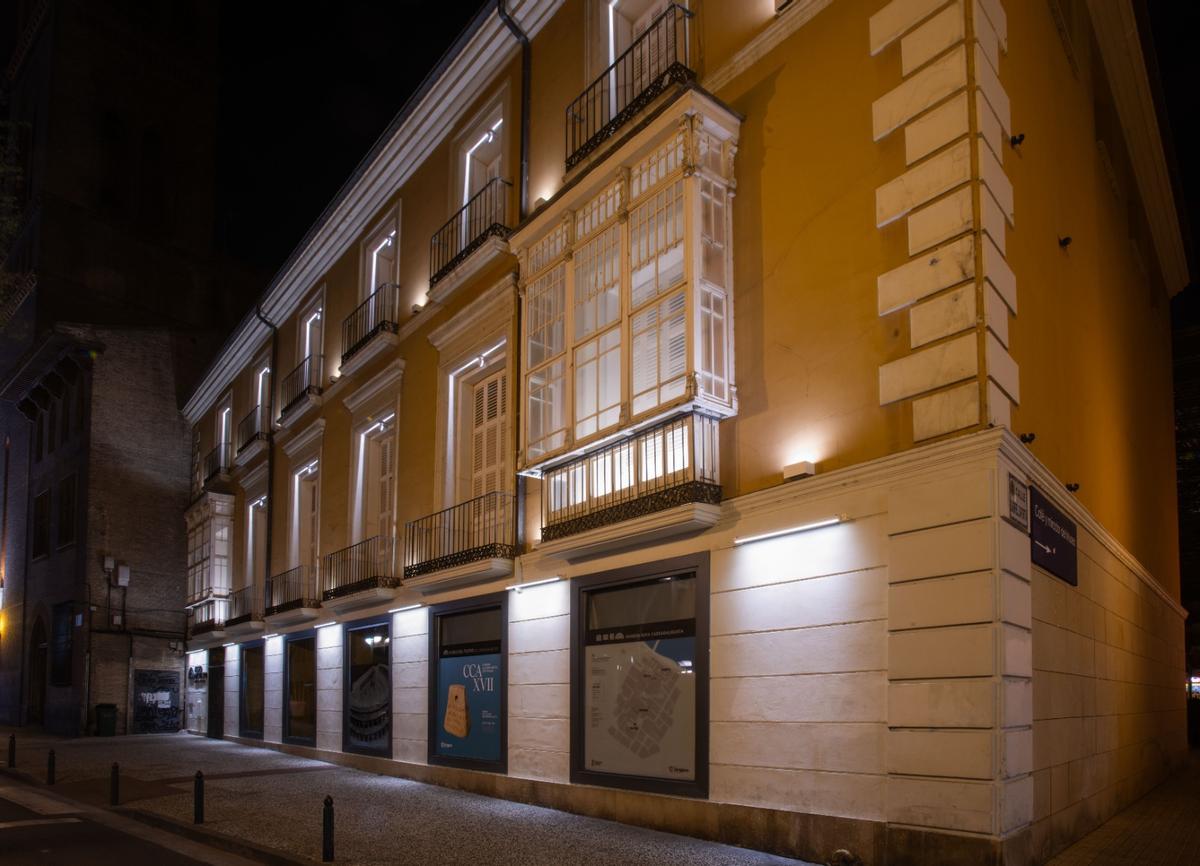 Nueva iluminación en el Museo del Teatro Romano de Zaragoza.