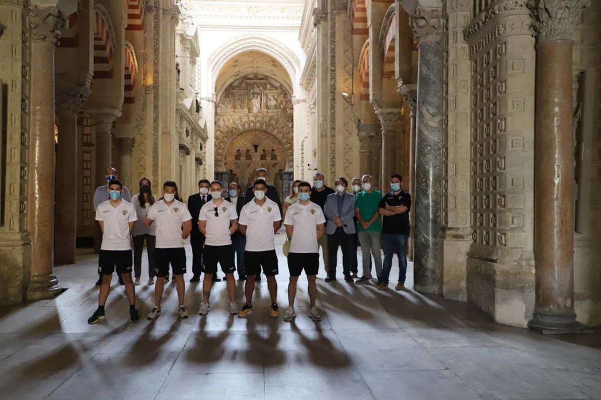 El Córdoba Patrimono de la Humanidad visita la Mezquita-Catedral.