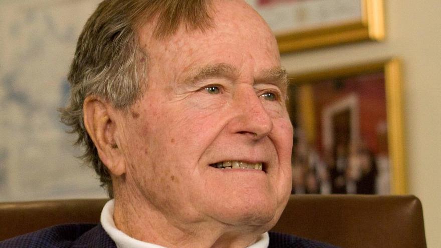 George H.W. Bush. // Donna Carson