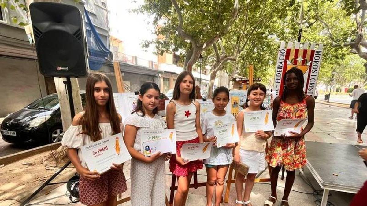 Ganadoras del concurso de Oliva.