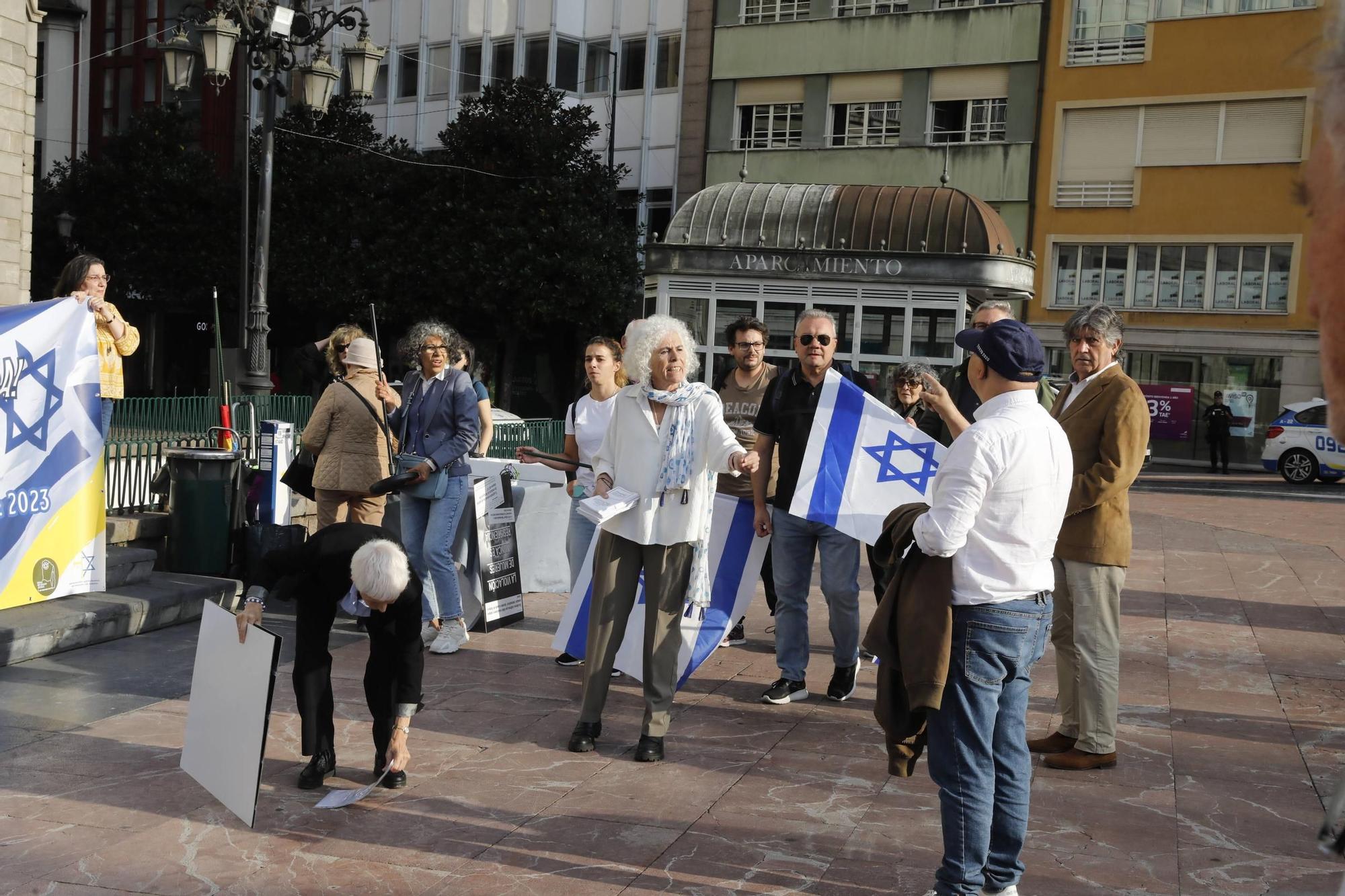 Concentración de la Asociación Judía en Asturias