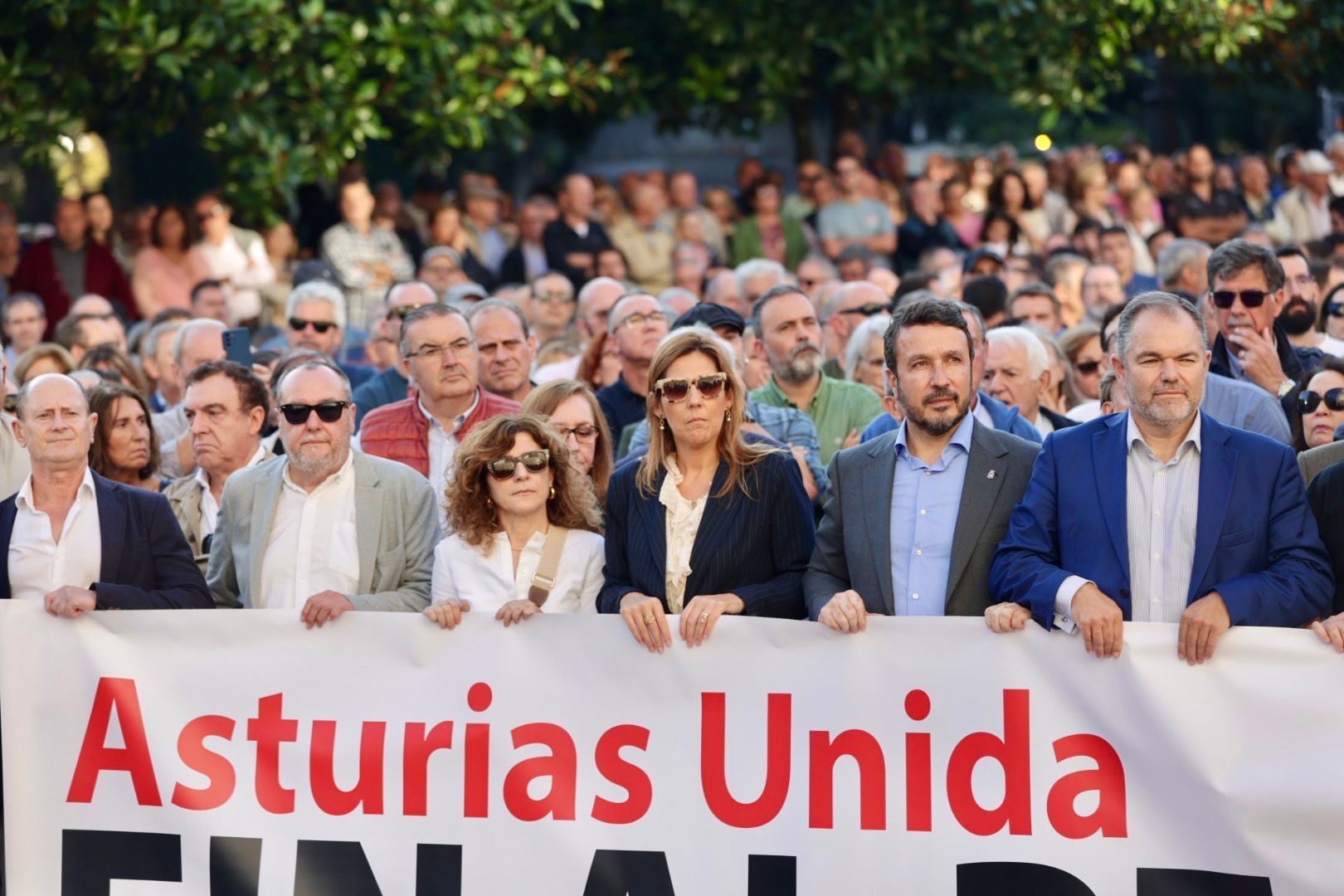 EN IMÁGENES: así fue la gran movilización contra el peaje del Huerna en Asturias