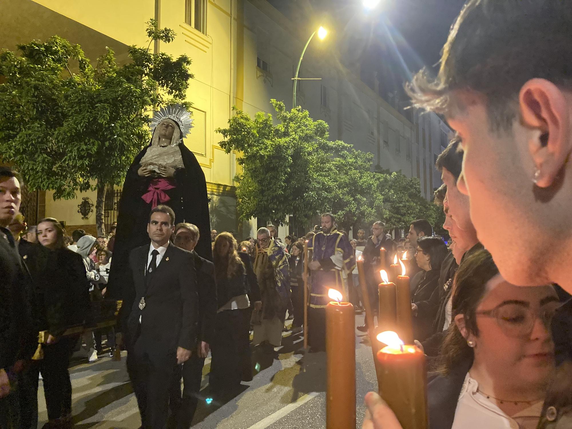 Traslado solemne de las imágenes titulares de la hermandad de los Salesianos